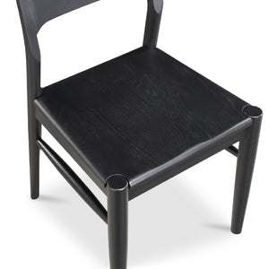   Modern European furniture - Solid Wood Open-Back Dining Chair - www.oroa.com | Oroa.com