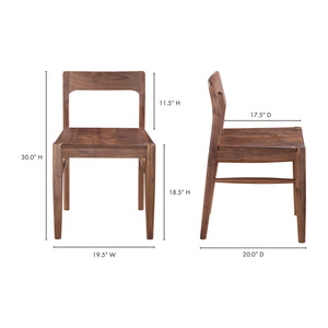   Modern European furniture - Solid Wood Open-Back Dining Chair - www.oroa.com | Oroa.com