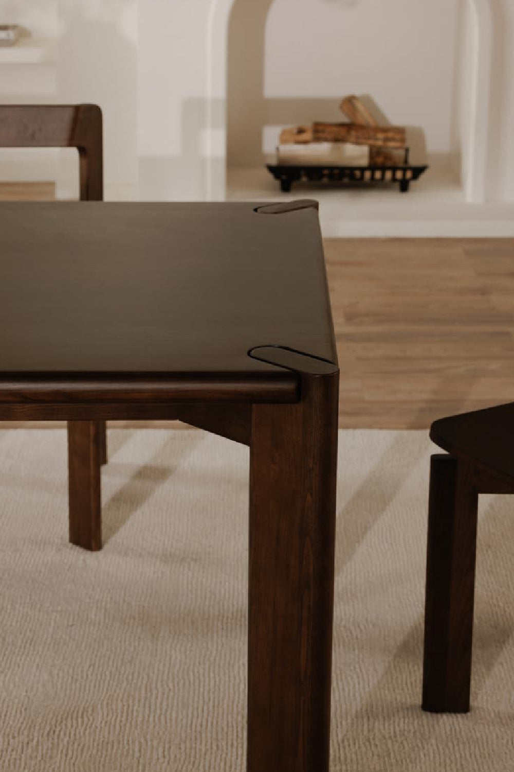   Modern European furniture - Walnut-Stained Ash Dining Table L - www.oroa.com | Oroa.com
