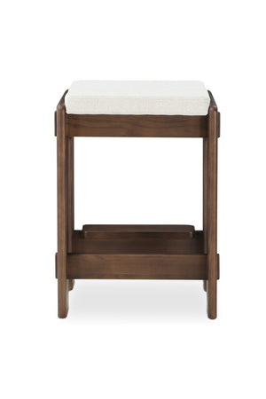   Modern European furniture - Wooden Padded Seat Counter Stool - www.oroa.com | Oroa.com