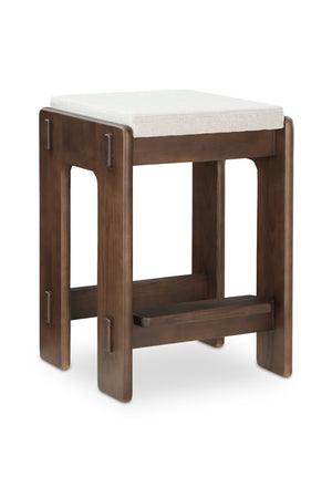   Modern European furniture - Wooden Padded Seat Counter Stool - www.oroa.com | Oroa.com