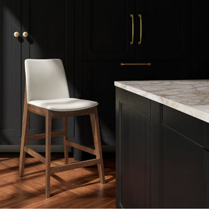   Modern European furniture - Vegan Leather Counter Stool - www.oroa.com | Oroa.com