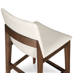   Modern European furniture - Vegan Leather Counter Stool - www.oroa.com | Oroa.com