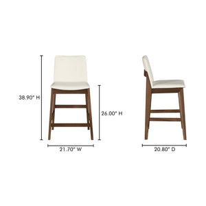   Modern European furniture - Vegan Leather Counter Stool - www.oroa.com | Oroa.com