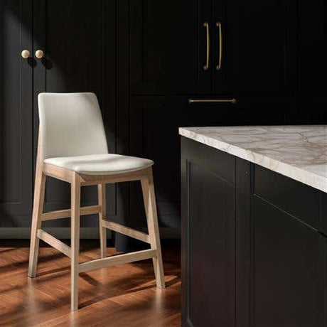   Modern European furniture - Vegan Leather Counter Stool - www.oroa.com | Oroa.com