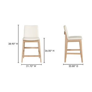   Modern European furniture - Vegan Leather Counter Stool - www.oroa.com | Oroa.com