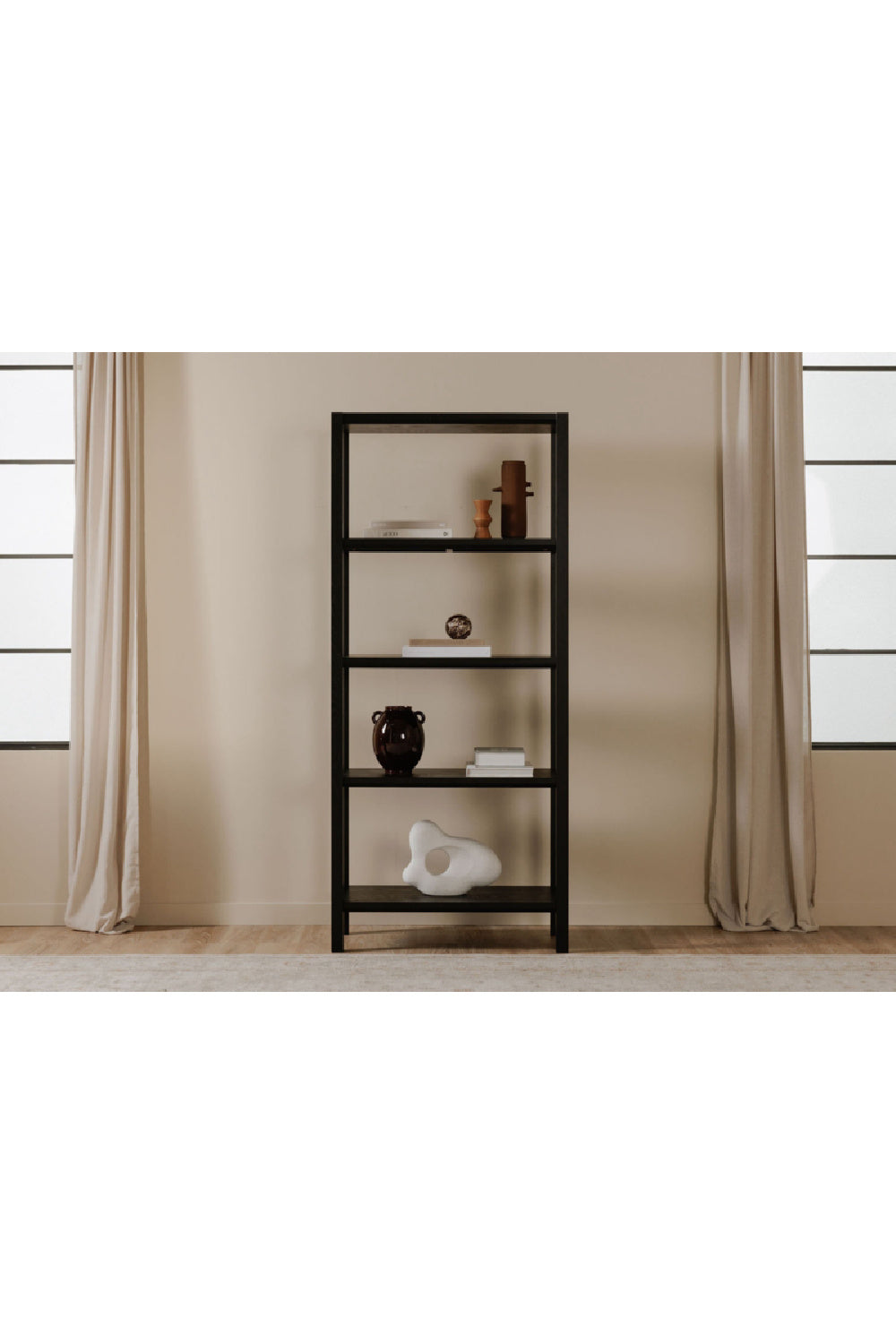  Modern European furniture - Oak Veneer Wood Bookcase - www.oroa.com | Oroa.com