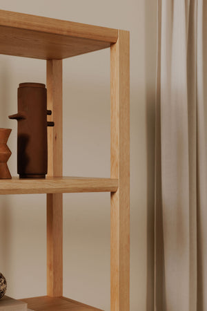   Modern European furniture - Oak Veneer Wood Bookcase - www.oroa.com | Oroa.com