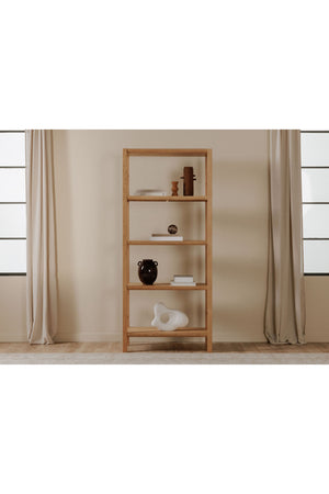   Modern European furniture - Oak Veneer Wood Bookcase - www.oroa.com | Oroa.com