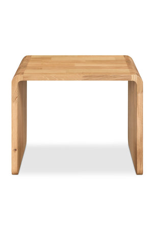   Modern European furniture - C-Shape Oak Side Table - www.oroa.com | Oroa.com