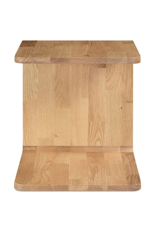   Modern European furniture - C-Shape Oak Side Table - www.oroa.com | Oroa.com