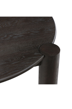   Modern European furniture - 3-Legged Solid Oak Coffee Table - www.oroa.com | Oroa.com
