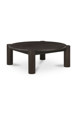   Modern European furniture - 3-Legged Solid Oak Coffee Table - www.oroa.com | Oroa.com