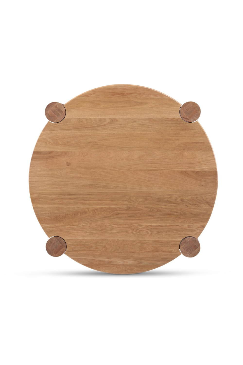   Modern European furniture - 3-Legged Solid Oak Coffee Table - www.oroa.com | Oroa.com