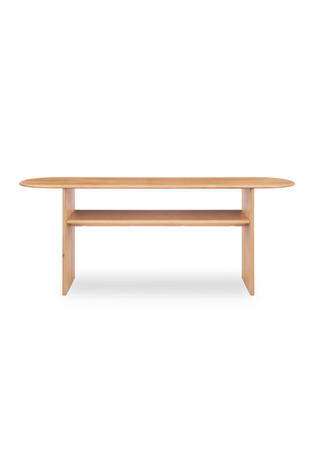   Modern European furniture - Solid Natural Oak Console Table - www.oroa.com | Oroa.com