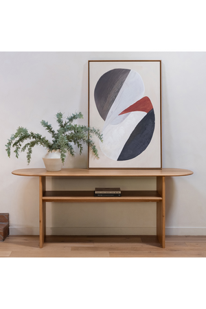   Modern European furniture - Solid Natural Oak Console Table - www.oroa.com | Oroa.com