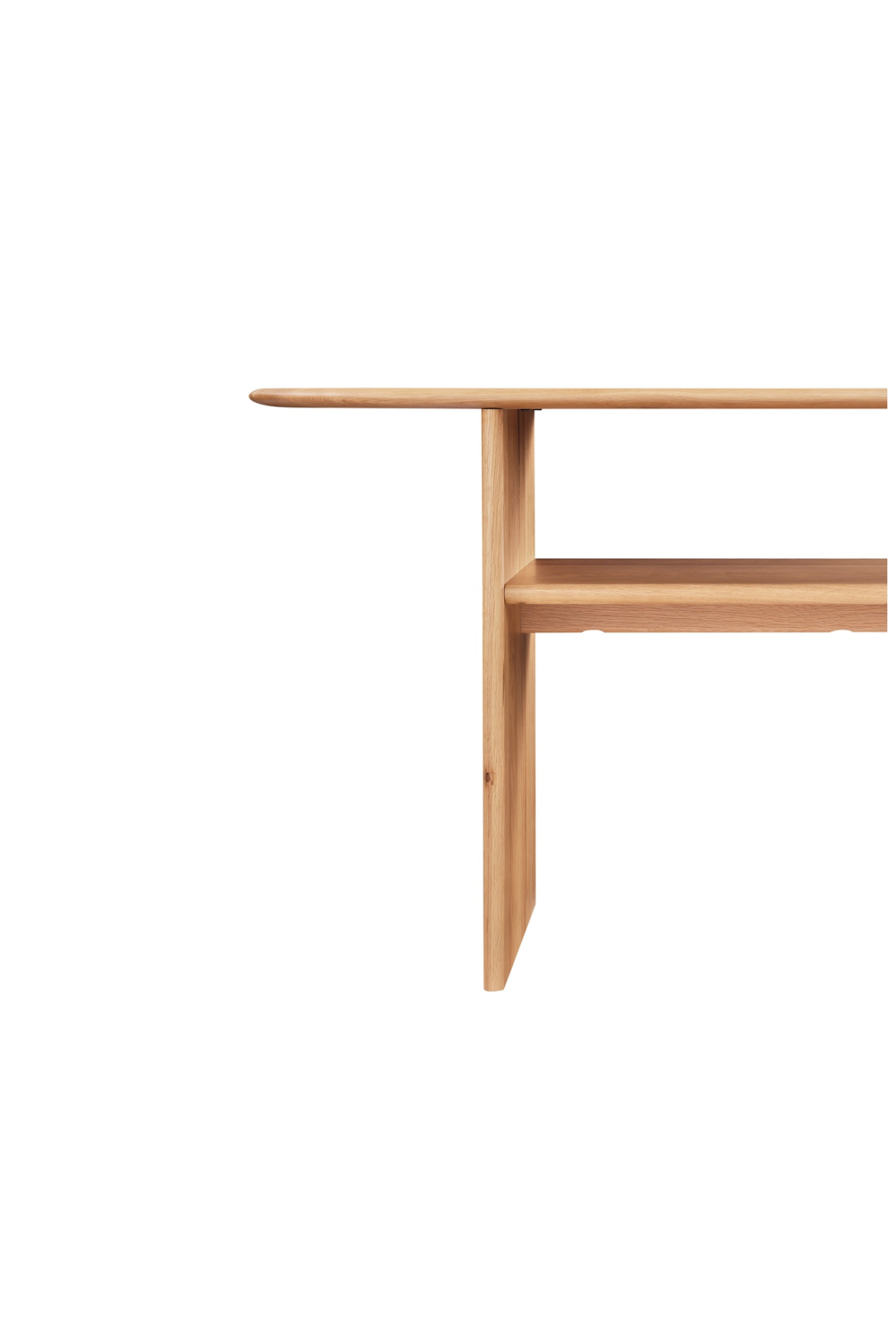   Modern European furniture - Solid Natural Oak Console Table - www.oroa.com | Oroa.com