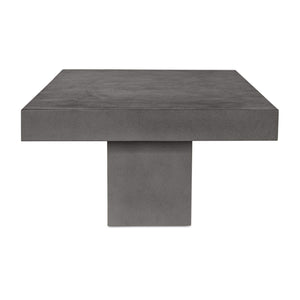  Modern European furniture - Gray Concrete Outdoor Coffee Table - www.oroa.com | Oroa.com