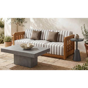   Modern European furniture - Gray Concrete Outdoor Coffee Table - www.oroa.com | Oroa.com