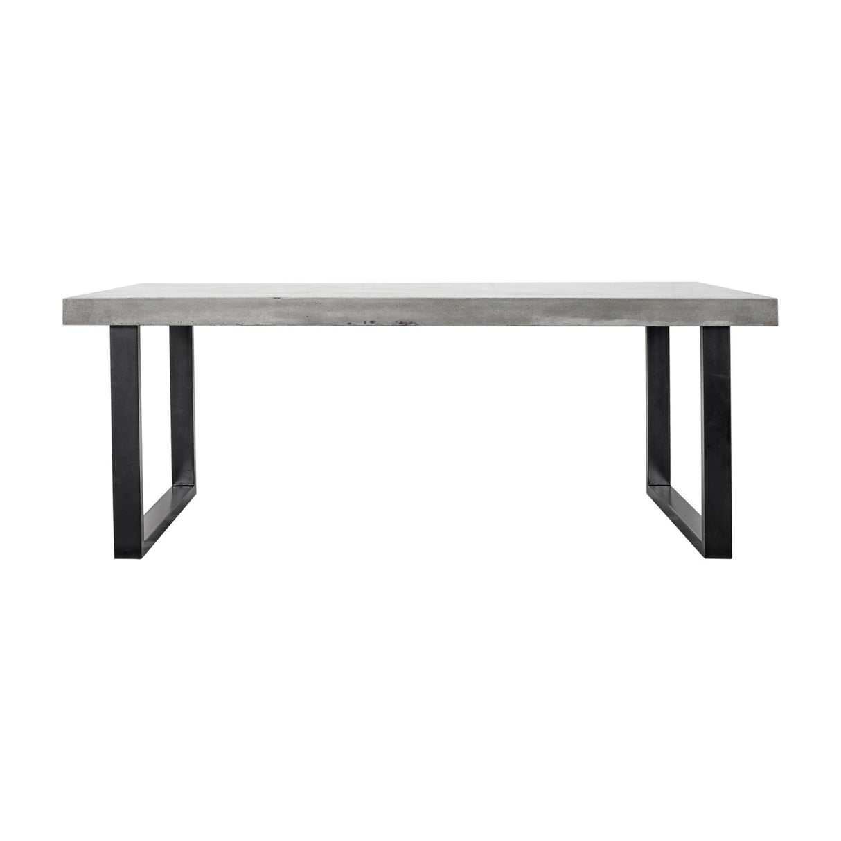   Modern European furniture - Gray Cement Indoor/Outdoor Dining Table L - www.oroa.com | Oroa.com