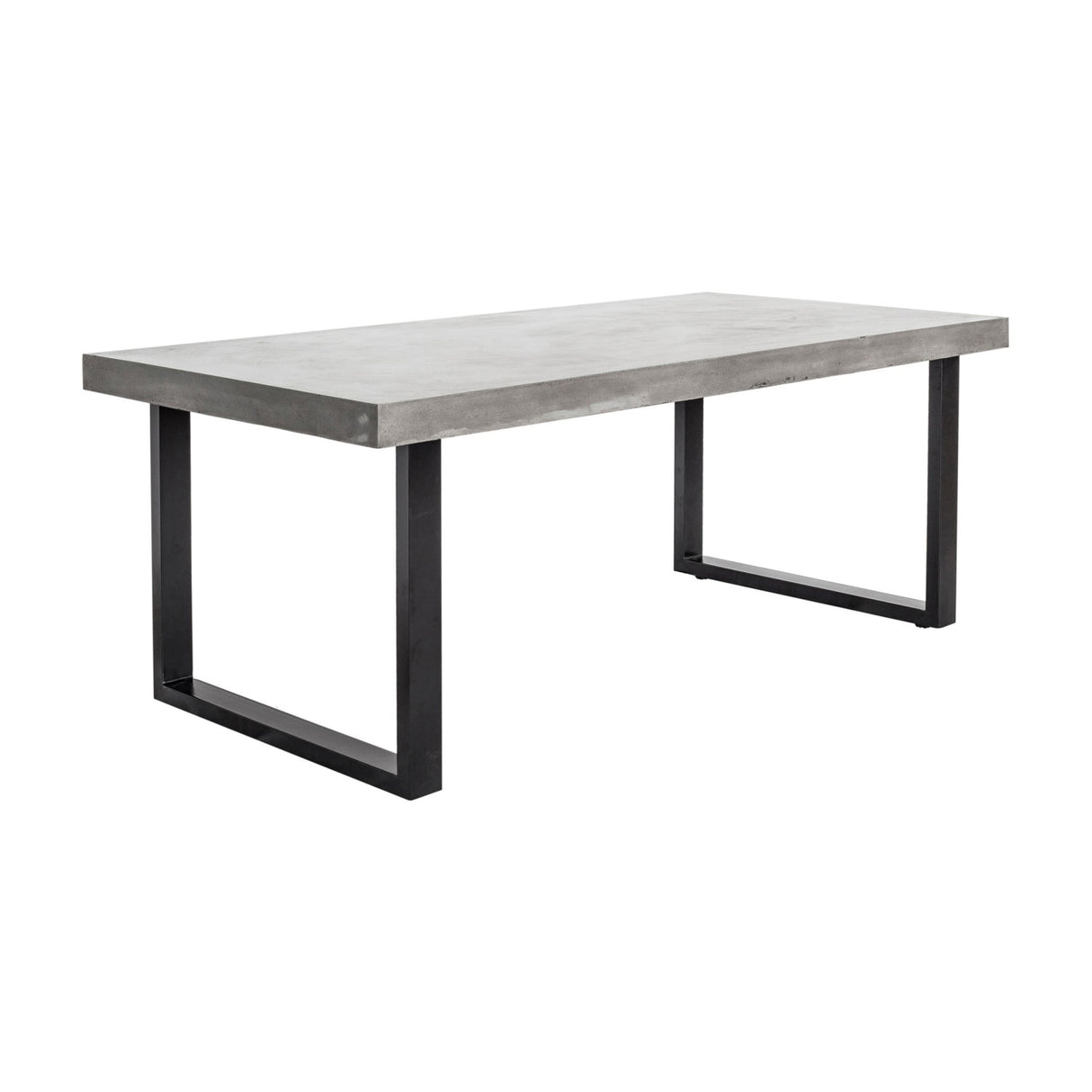   Modern European furniture - Gray Cement Indoor/Outdoor Dining Table L - www.oroa.com | Oroa.com