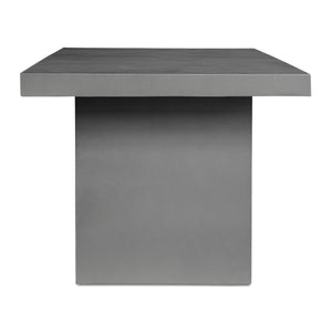   Modern European furniture - Pillar-Legged Indoor/Outdoor Dining Table - www.oroa.com | Oroa.com