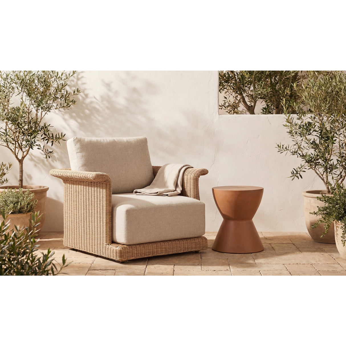   Modern European furniture - Contoured Indoor/Outdoor Stool - www.oroa.com | Oroa.com