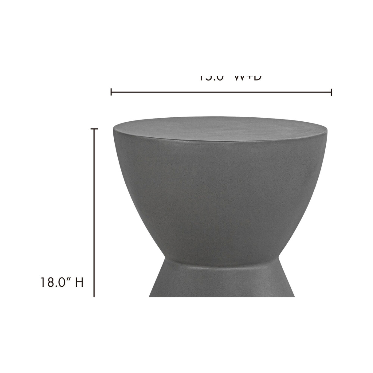   Modern European furniture - Contoured Indoor/Outdoor Stool - www.oroa.com | Oroa.com