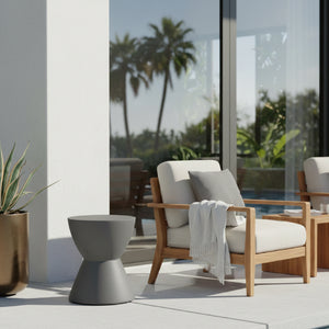   Modern European furniture - Contoured Indoor/Outdoor Stool - www.oroa.com | Oroa.com