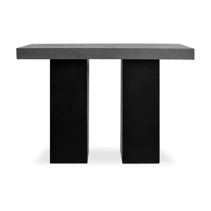   Modern European furniture - Gray Concrete Outdoor Bar Table - www.oroa.com | Oroa.com