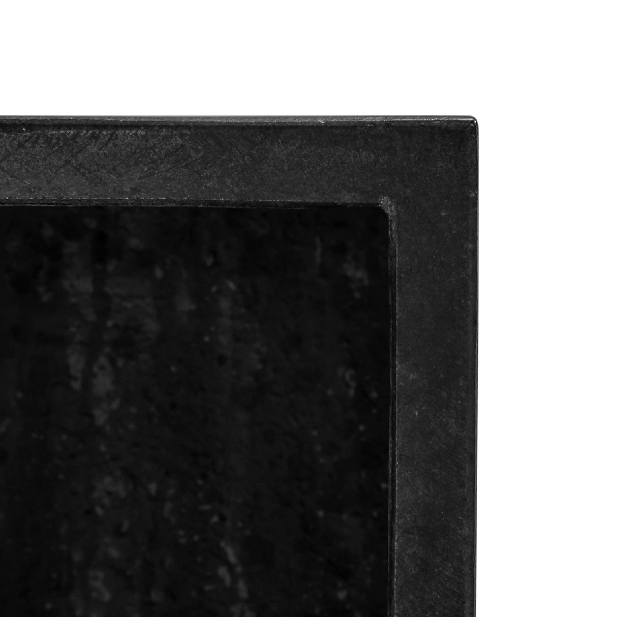   Modern European furniture - Black Concrete Indoor/Outdoor Planter - www.oroa.com | Oroa.com