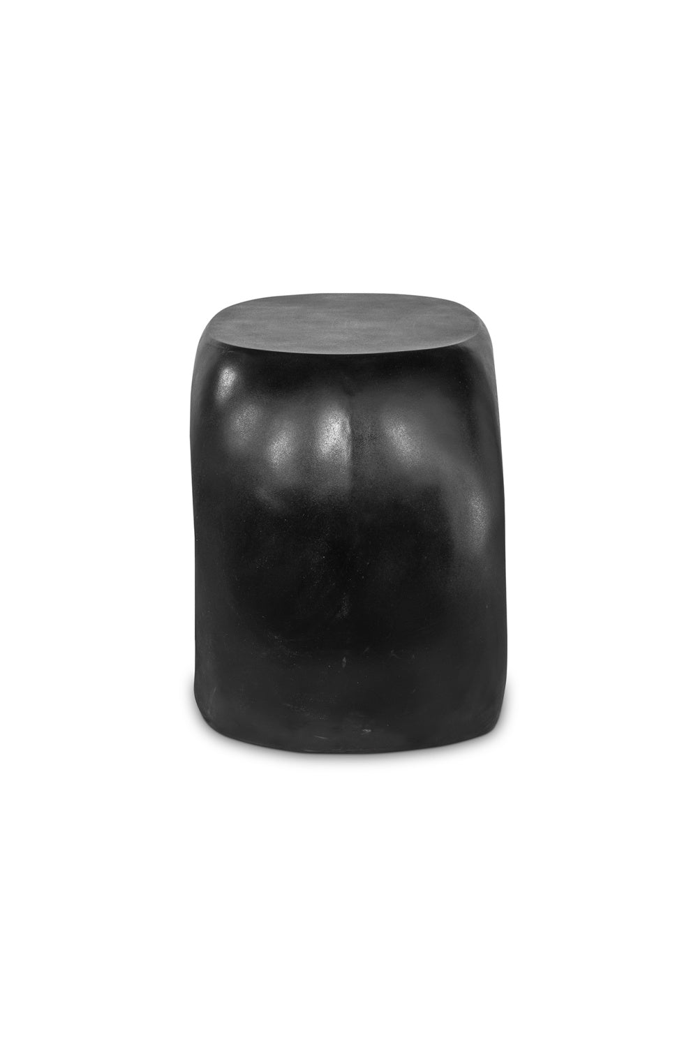   Modern European furniture - Black Sculptural Indoor/Outdoor Stool - www.oroa.com | Oroa.com