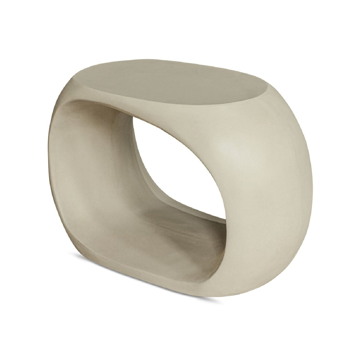   Modern European furniture - Carved Concrete Indoor/Outdoor Stool - www.oroa.com | Oroa.com