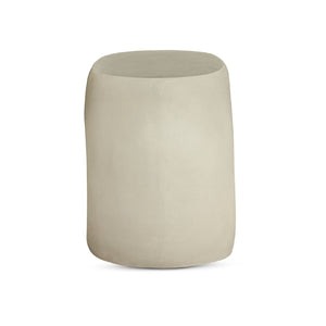   Modern European furniture - Carved Concrete Indoor/Outdoor Stool - www.oroa.com | Oroa.com