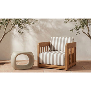   Modern European furniture - Carved Concrete Indoor/Outdoor Stool - www.oroa.com | Oroa.com