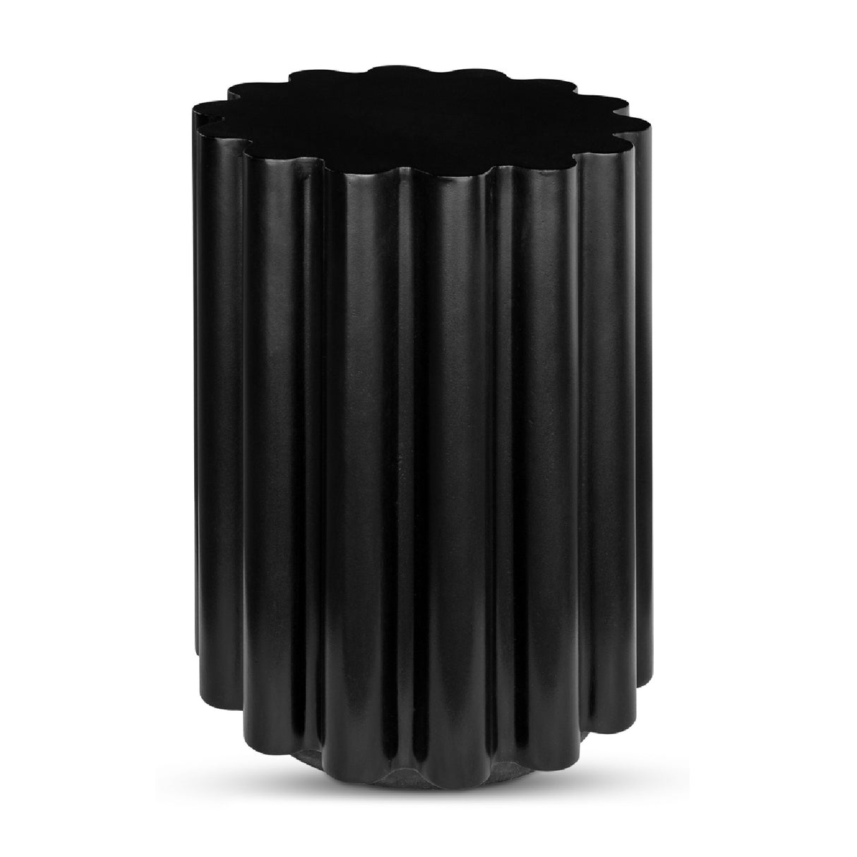   Modern European furniture - Scalloped Indoor/Outdoor Accent Table - www.oroa.com | Oroa.com