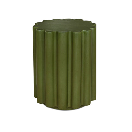   Modern European furniture - Scalloped Indoor/Outdoor Accent Table - www.oroa.com | Oroa.com