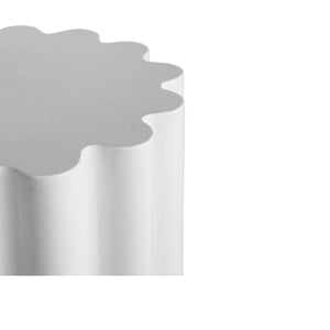   Modern European furniture - Scalloped Indoor/Outdoor Accent Table - www.oroa.com | Oroa.com