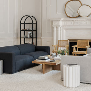   Modern European furniture - Scalloped Indoor/Outdoor Accent Table - www.oroa.com | Oroa.com