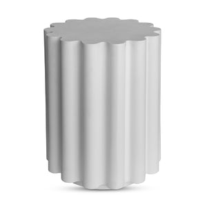   Modern European furniture - Scalloped Indoor/Outdoor Accent Table - www.oroa.com | Oroa.com