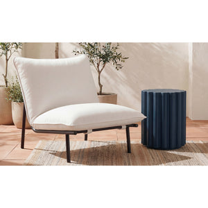   Modern European furniture - Scalloped Indoor/Outdoor Accent Table - www.oroa.com | Oroa.com
