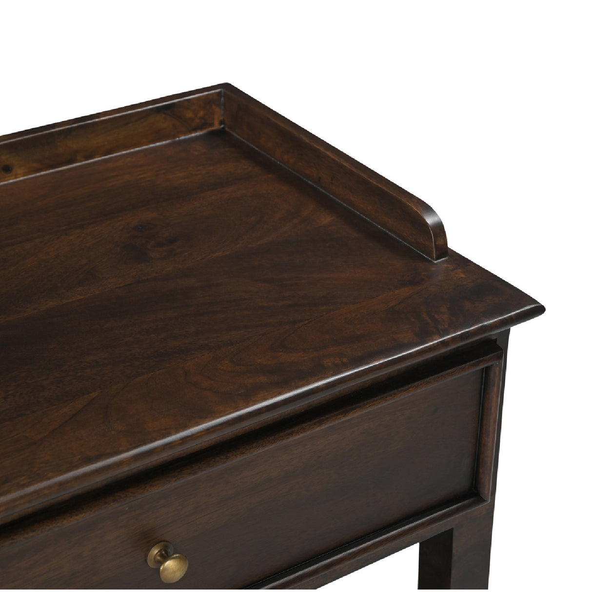   Modern European furniture - Brown Mango Wood Nightstand - www.oroa.com | Oroa.com