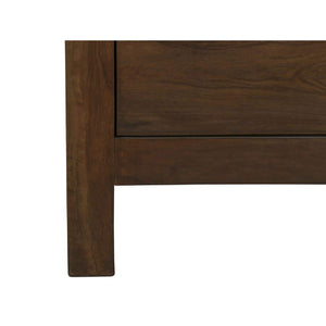   Modern European furniture - Brown Wooden 2-Drawer Nightstand - www.oroa.com | Oroa.com