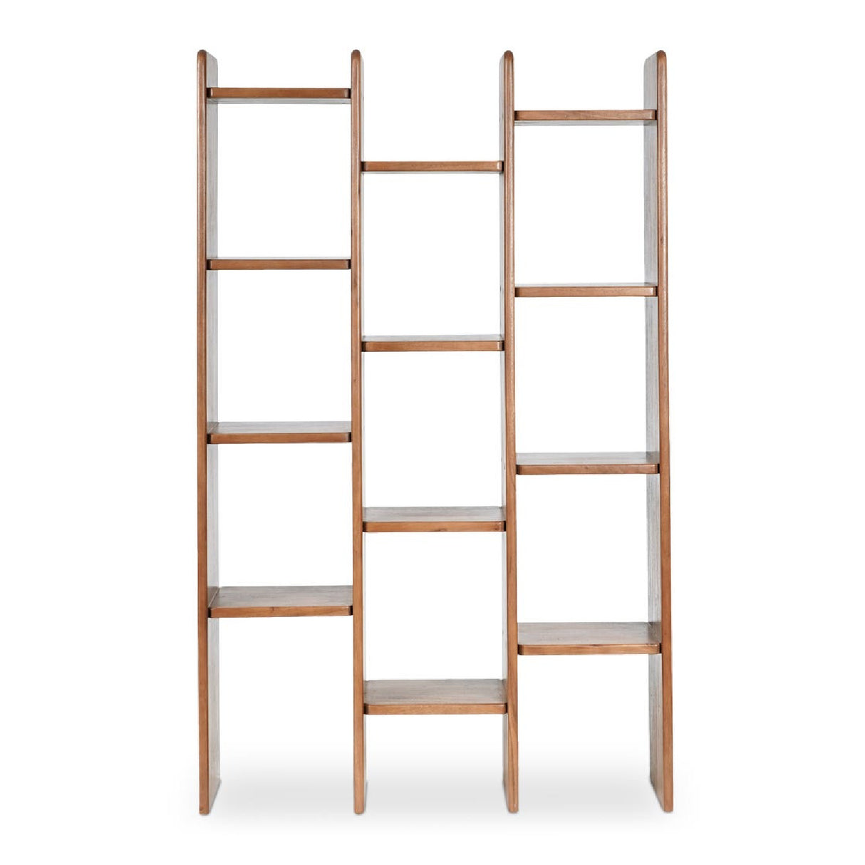   Modern European furniture - Solid Acacia 12-Shelf Bookcase - www.oroa.com | Oroa.com