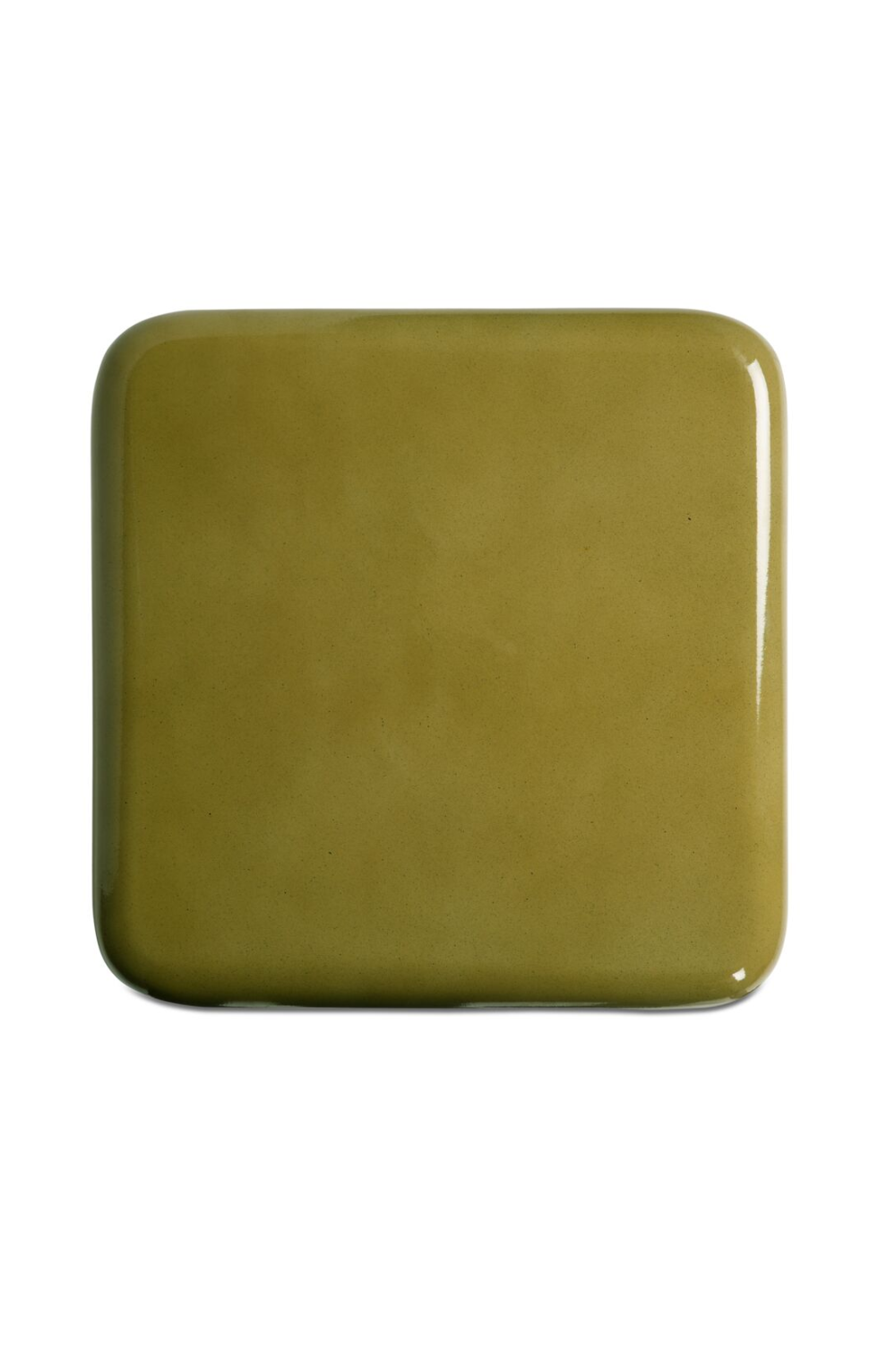   Modern European furniture - Green Lacquered Square Side Table - www.oroa.com | Oroa.com