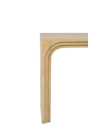   Modern European furniture - Solid Oak Arched Console Table - www.oroa.com | Oroa.com