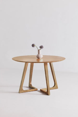   Modern European furniture - Natural Oak Round Dining Table - www.oroa.com | Oroa.com