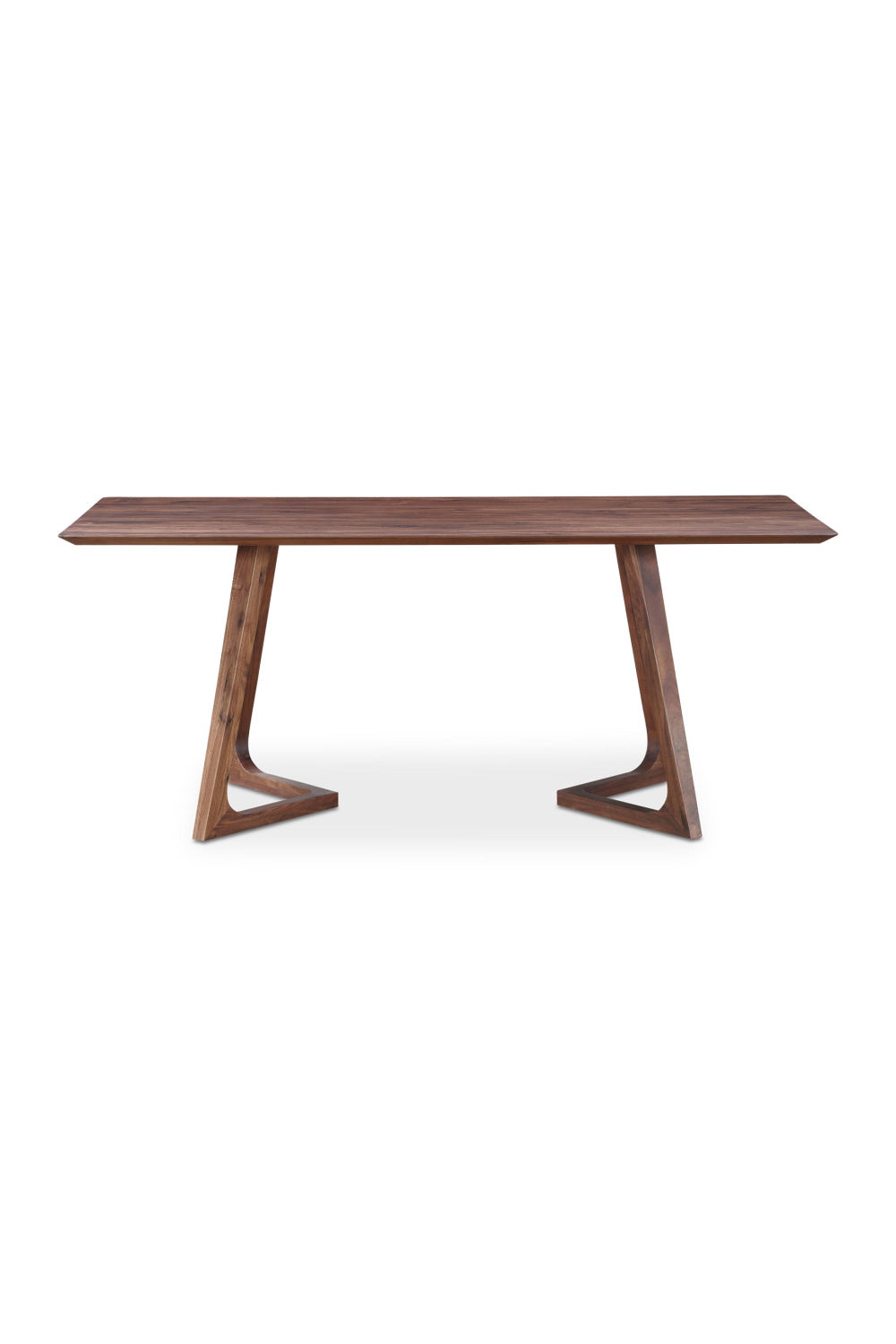   Modern European furniture - Solid Walnut Rectangular Dining Table - www.oroa.com | Oroa.com