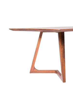   Modern European furniture - Solid Walnut Rectangular Dining Table - www.oroa.com | Oroa.com