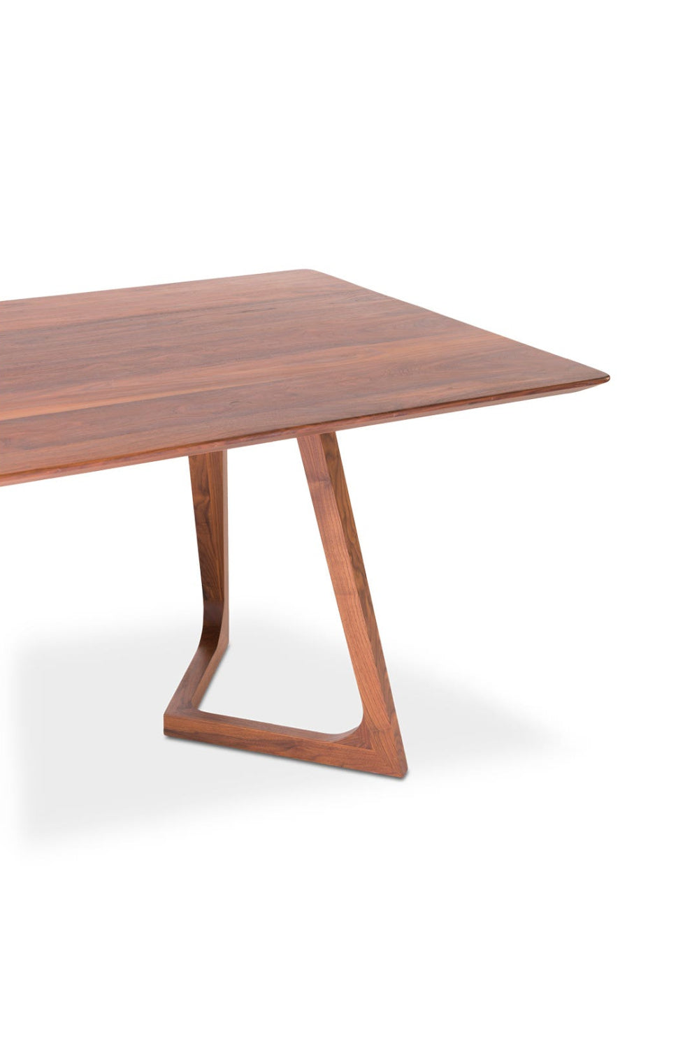   Modern European furniture - Solid Walnut Rectangular Dining Table - www.oroa.com | Oroa.com
